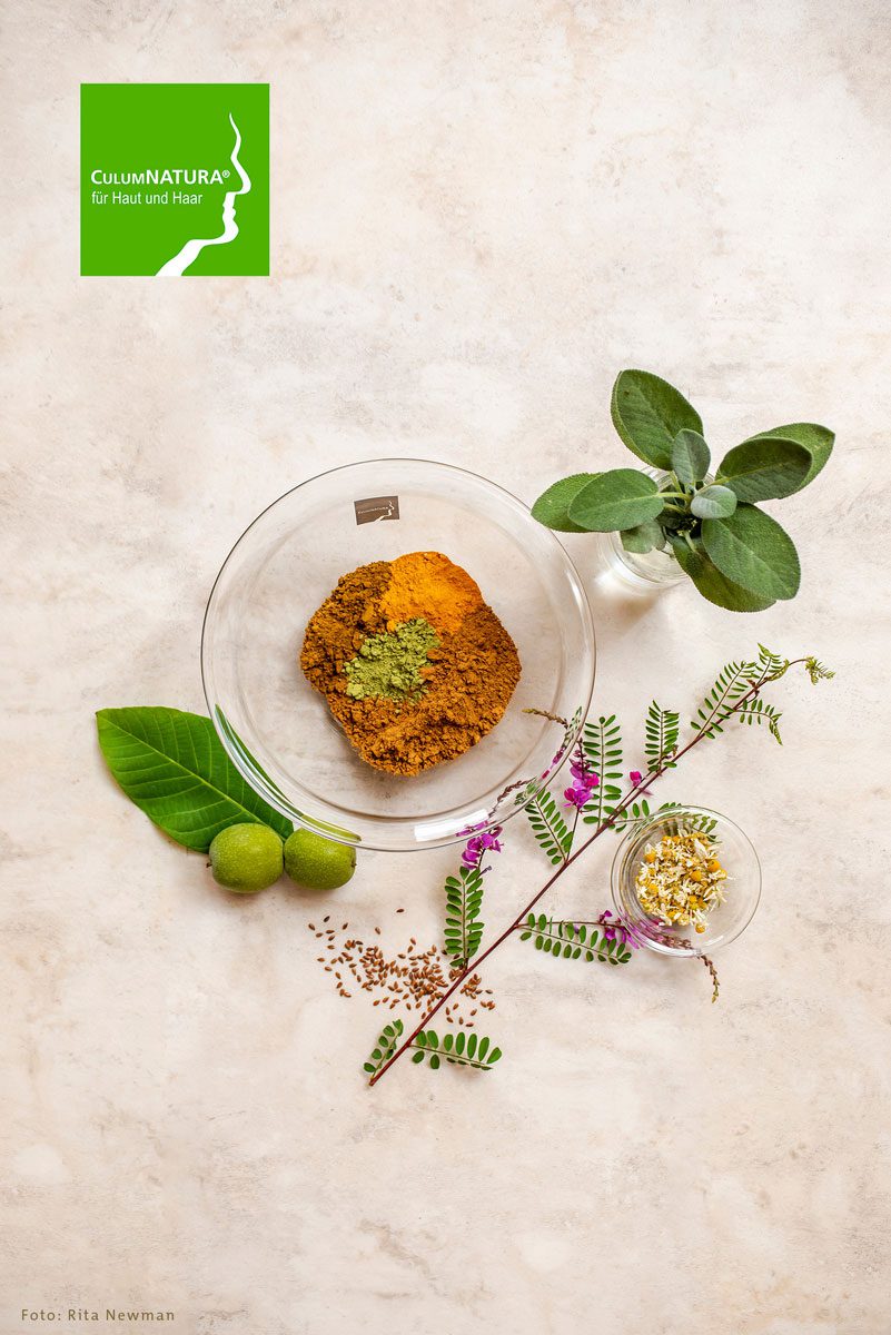 Natuerliche Pflanzenhaarfarben​